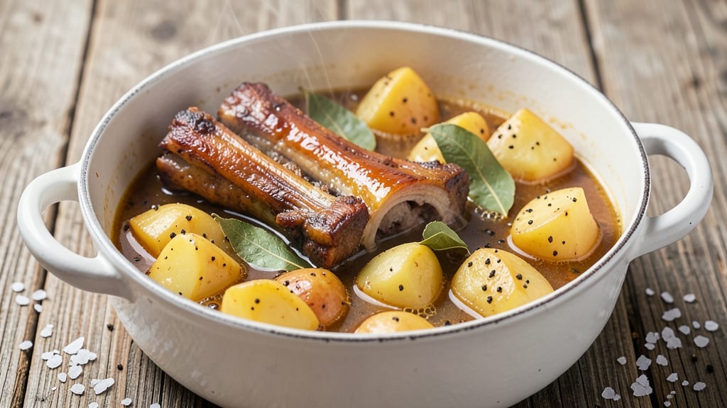 Boiled Neck Bones and Potatoes Recipe: Savory Broth-Infused Comfort in One Pot