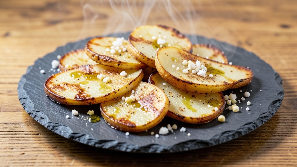 Canned Sliced White Potatoes Recipe: Crispy Vinegar-Roasted Wedges With Fluffy Hearts