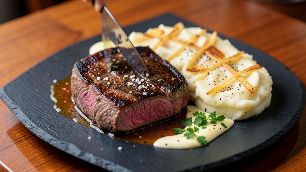 Gordon Ramsay's Steak and Mashed Potatoes Recipe: Blistering Crust Meets Velvety Pillows