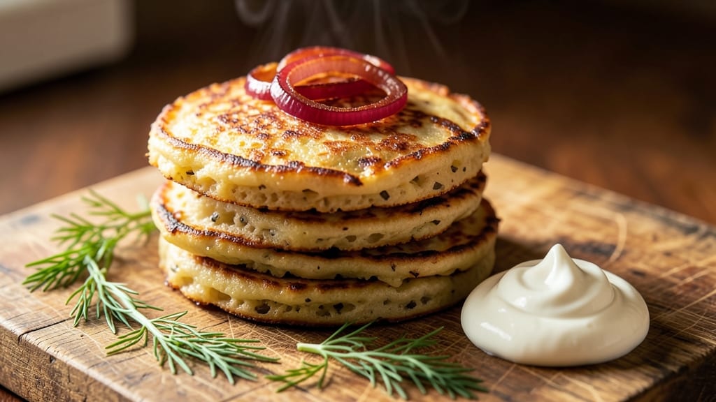 Grandma's Potato Pancake Recipe: Fluffy Hearts and Vinegar-Kissed Crunch
