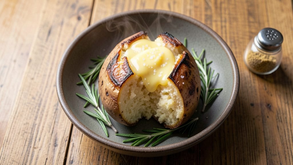 Hellofresh Baked Potato Recipe: Buttery Crisp Crowns With Fluffy Pink Centers