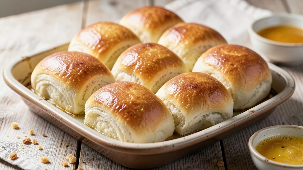 Martin's Potato Rolls Copycat Recipe: Vinegar-Kissed Crisp Crowns Over Fluffy Pink Hearts