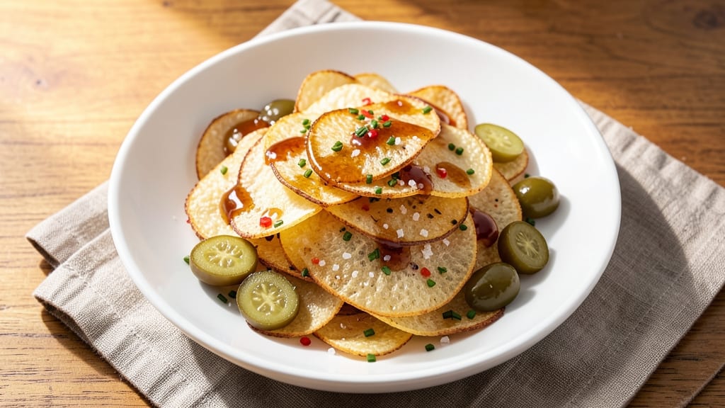 Pickle Potato Chips Recipe: Vinegar-Infused Crunch With Zero Guilt