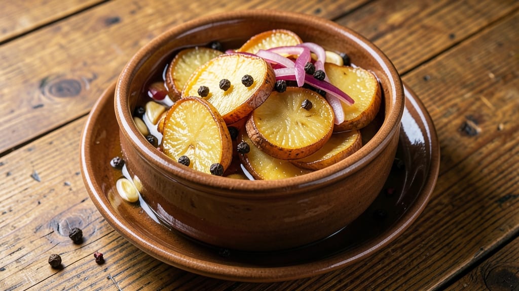 Pickled Potatoes Recipe: Vinegar-Infused Crunch With Flavorful Bite