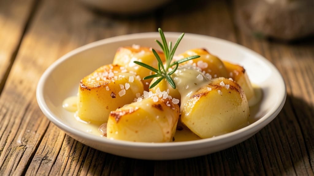 Steamed Potatoes Recipe: Vinegar-Kissed Crunch Over Fluffy, Buttery Hearts