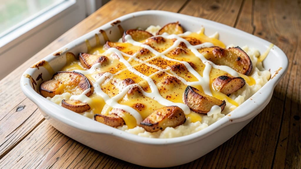Stouffer's Cheddar Potato Bake Copycat Recipe: One-Pan Creamy Cheese Crisp